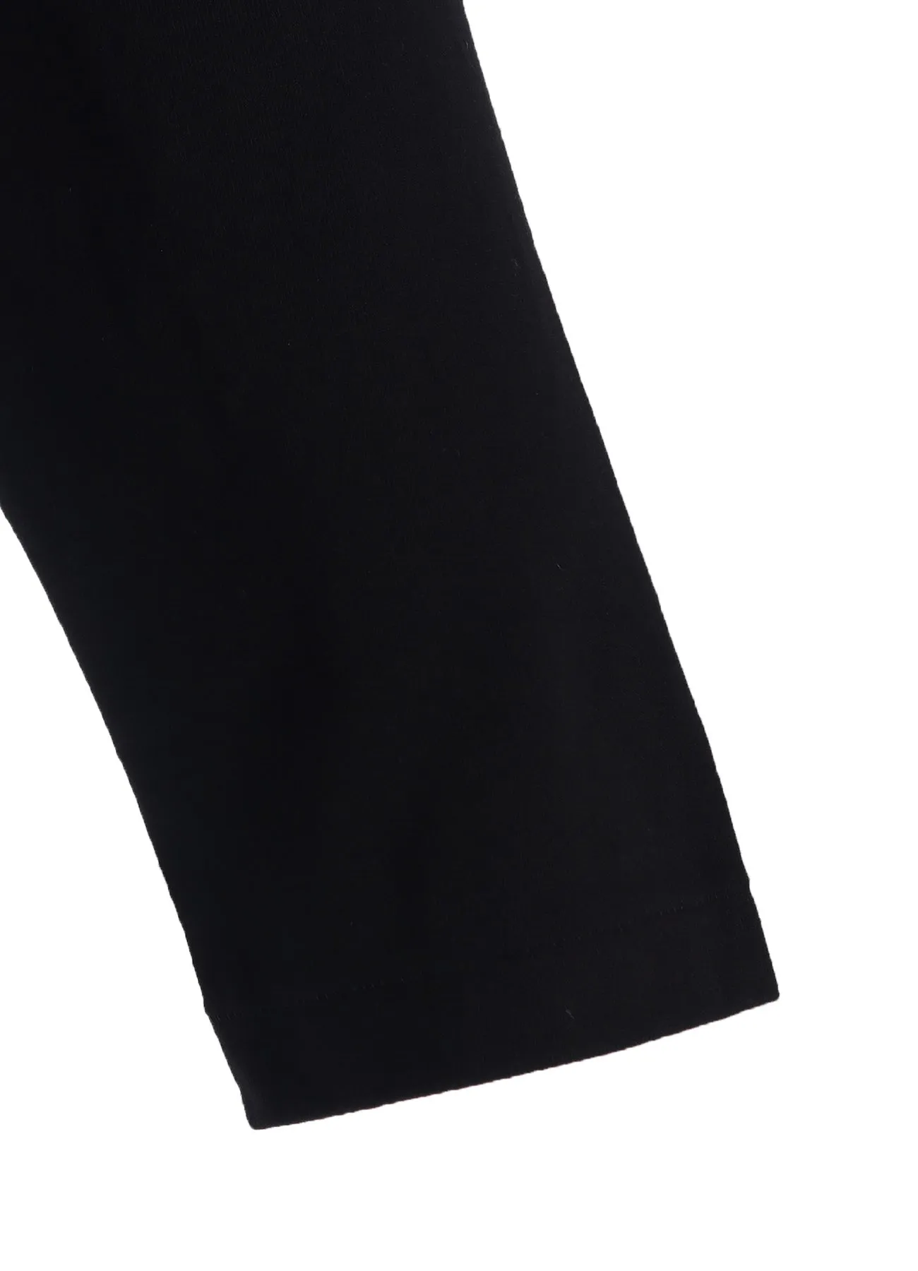 20/COTTON JERSEYBlack is ModestHIGH NECK T-SHIRT
