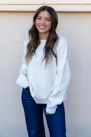 Aspen Sweater - Winter White