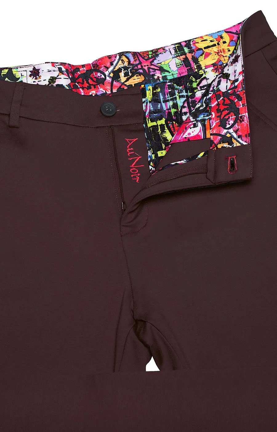 AU NOIR PANTS |  BERETTA, wine