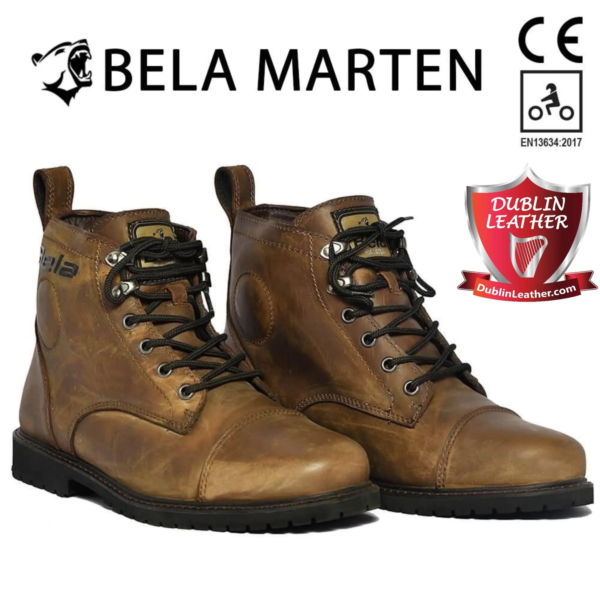 Bela Marten Motorcycle Urban Boots