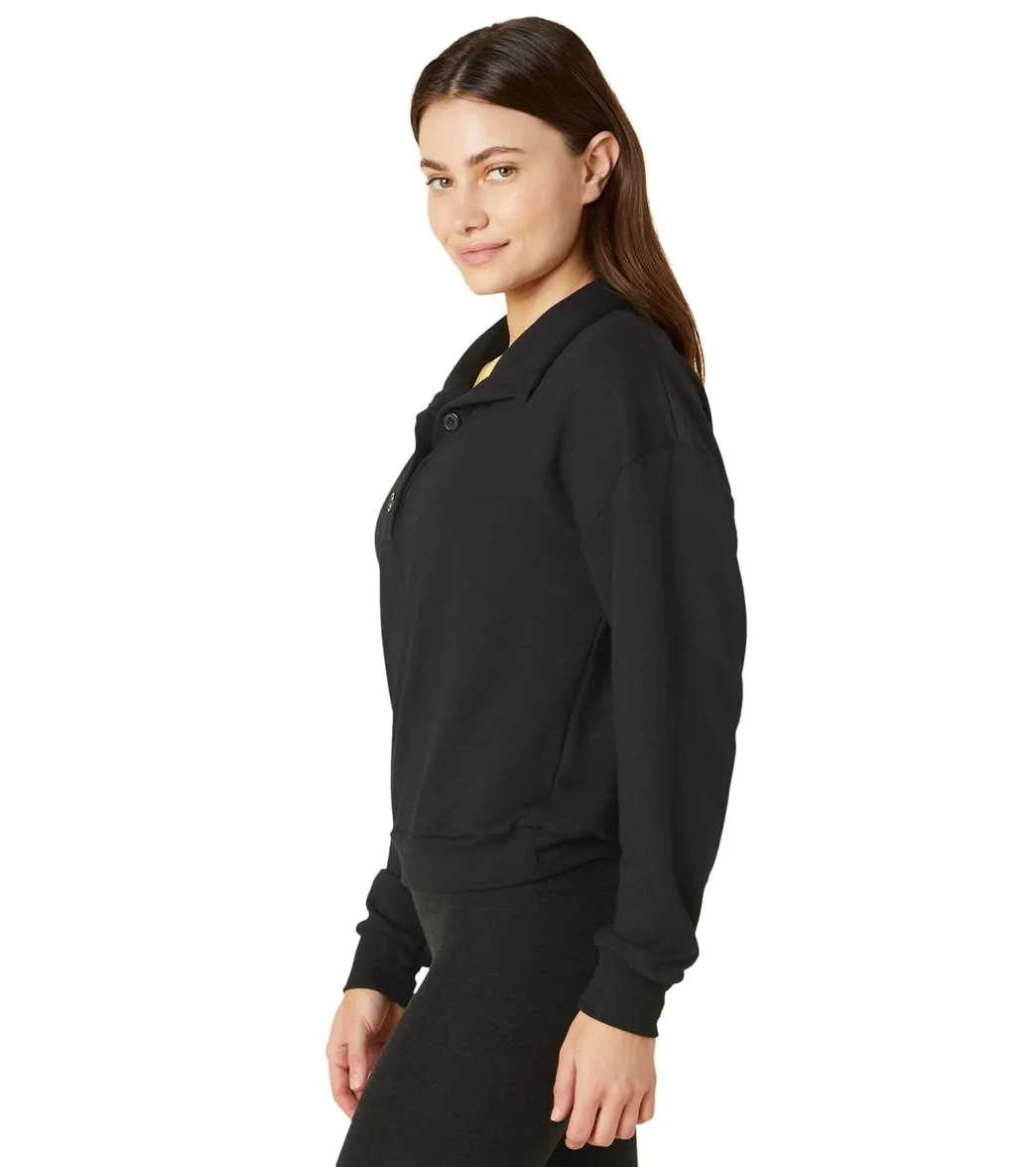 Beyond Yoga East Coast Button Pullover