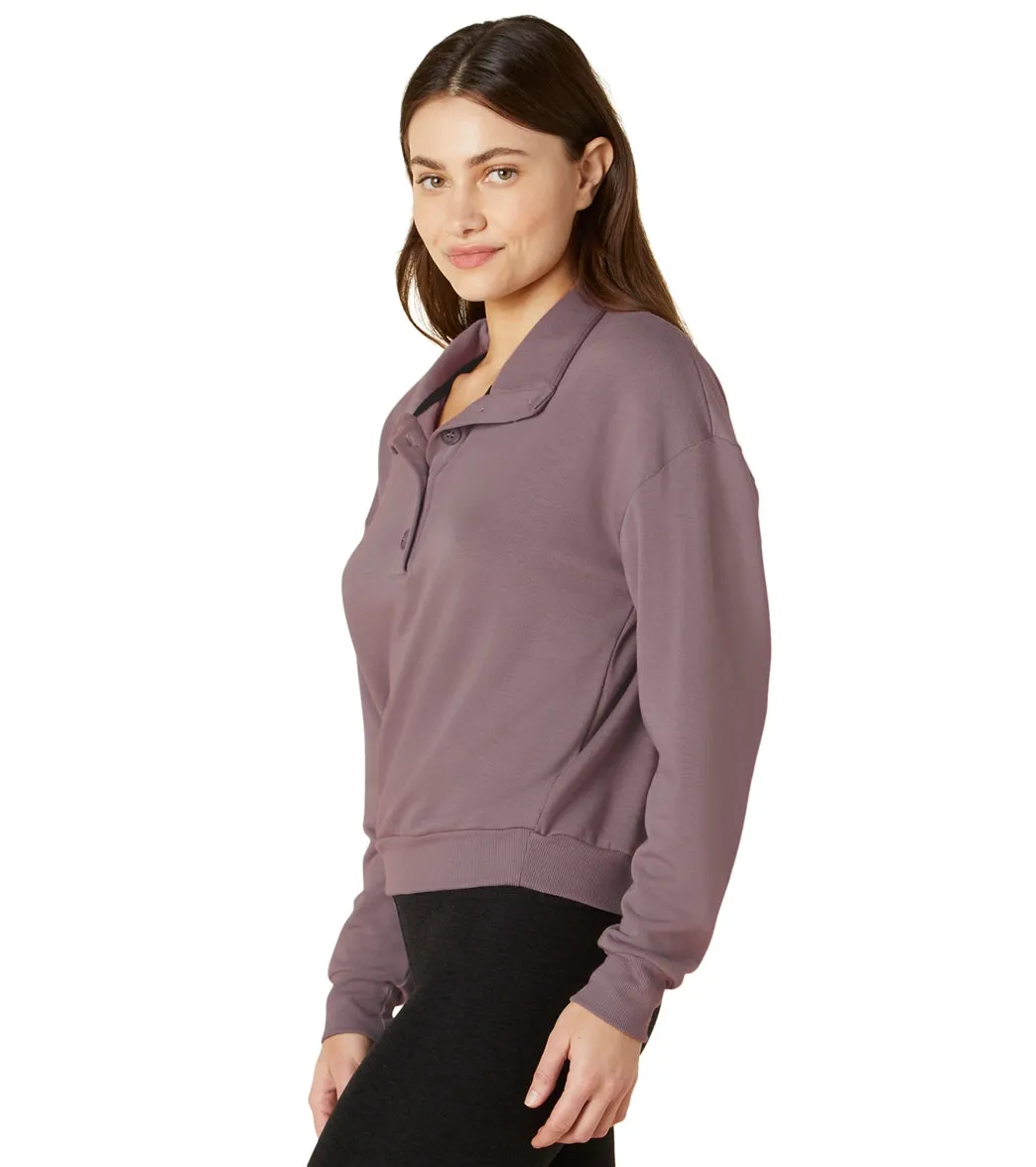 Beyond Yoga East Coast Button Pullover