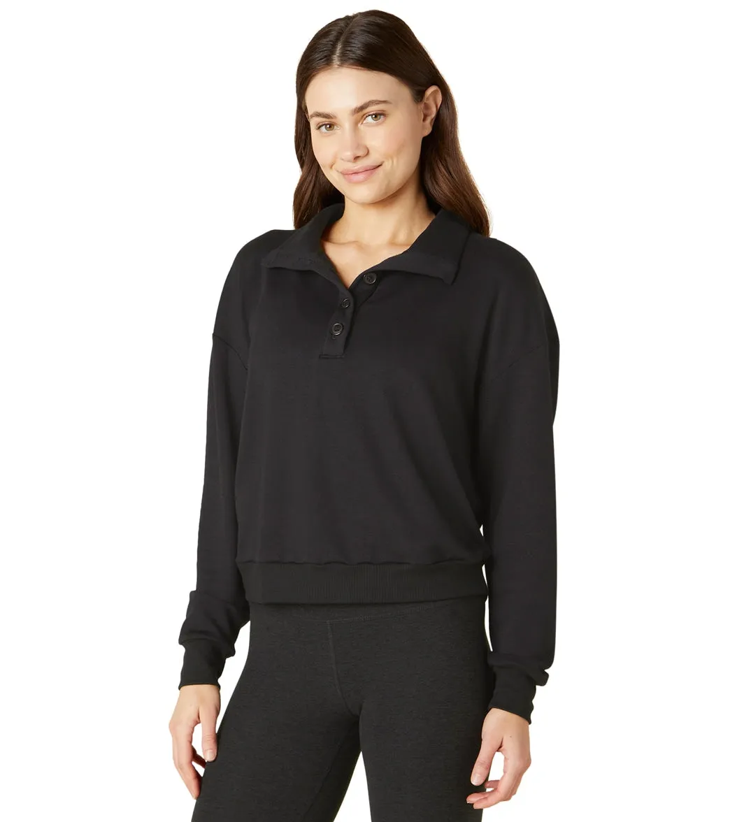 Beyond Yoga East Coast Button Pullover