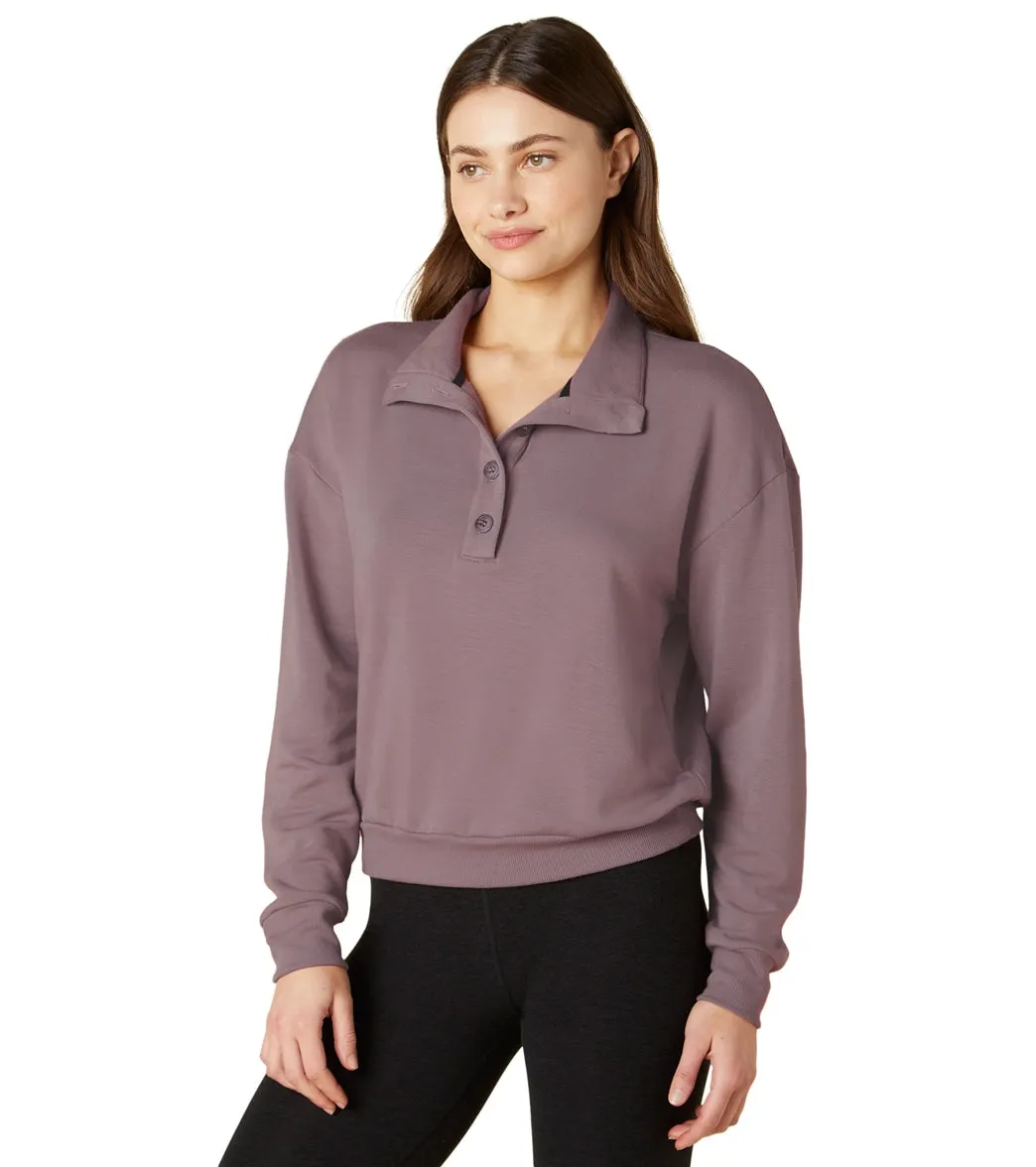 Beyond Yoga East Coast Button Pullover