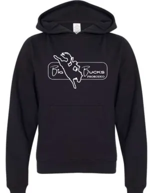 Big Bucks Pro Rodeo Hoodie ~Black