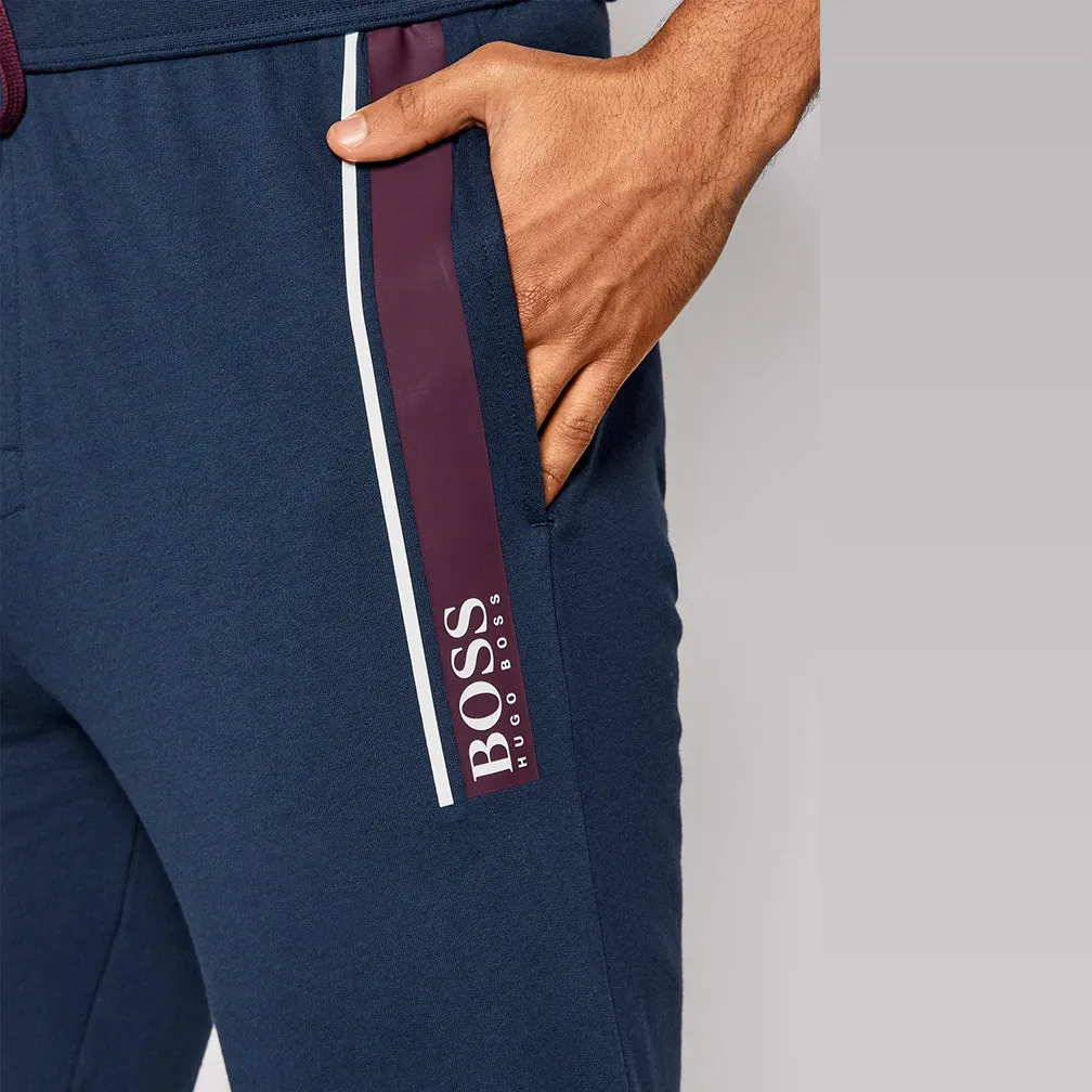 Boss Logo loungewear bottoms in cotton terry - TB0983