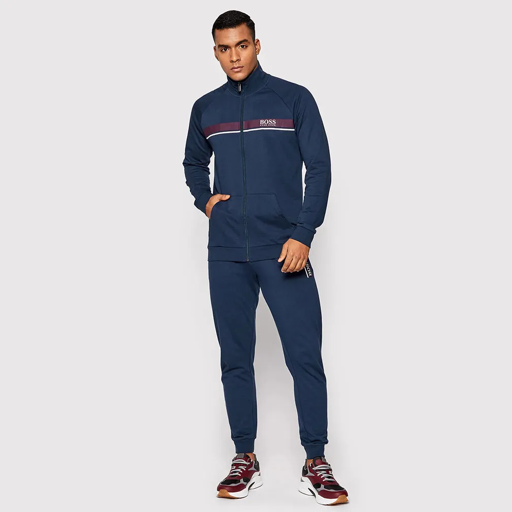 Boss Logo loungewear bottoms in cotton terry - TB0983