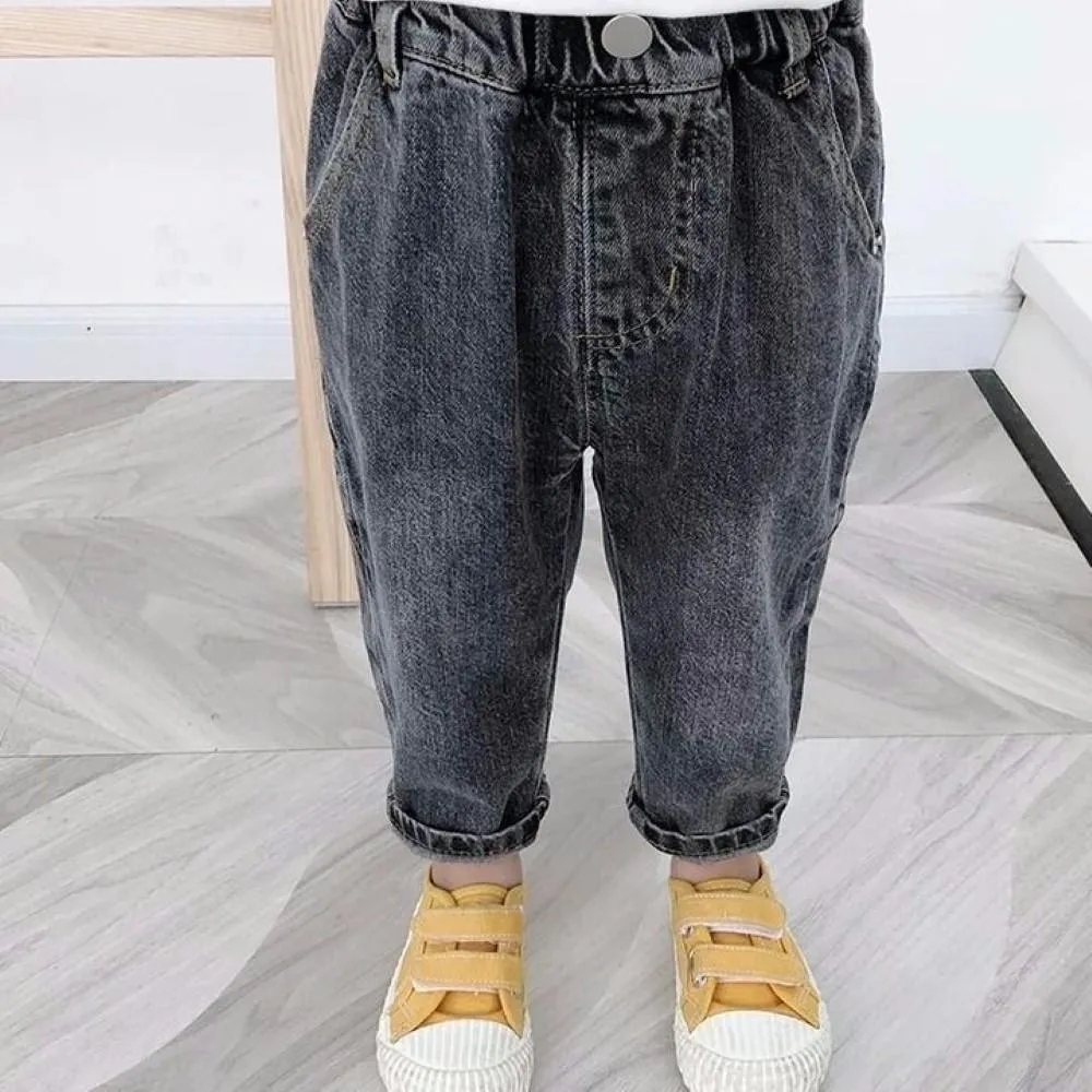 Boys Solid Causal Pants Wholesale Boys Jeans