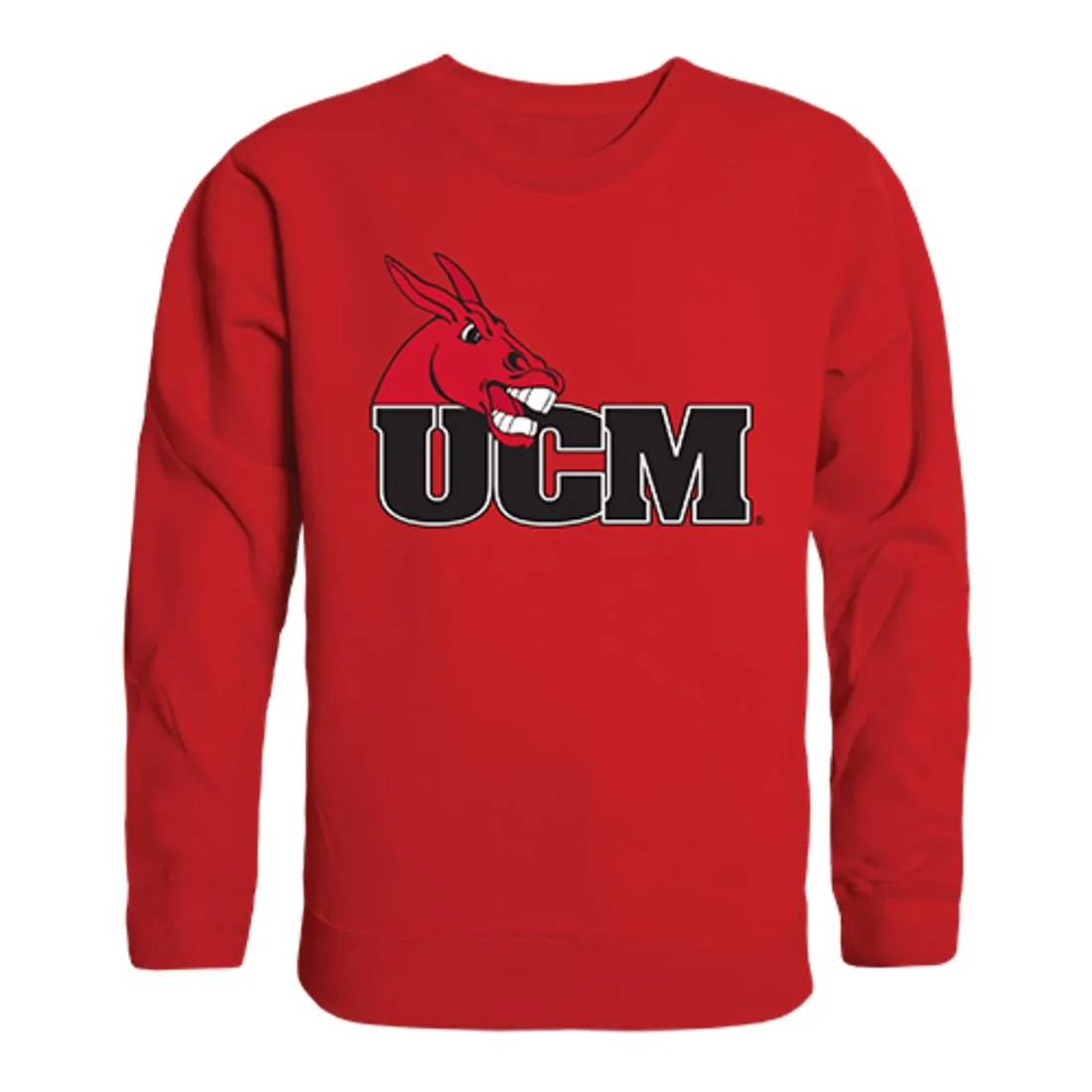 California State University Stanislaus Warriors Crewneck Pullover Sweatshirt Sweater Red