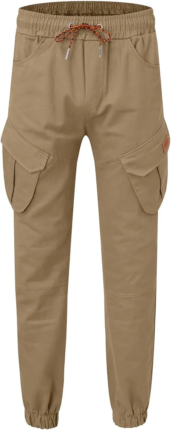 Cargo Sweatpants for Men Mens Lounge Pants Sport Trousers with Pockets Mens Sweatpants Slim Fit Sports Active Joggers