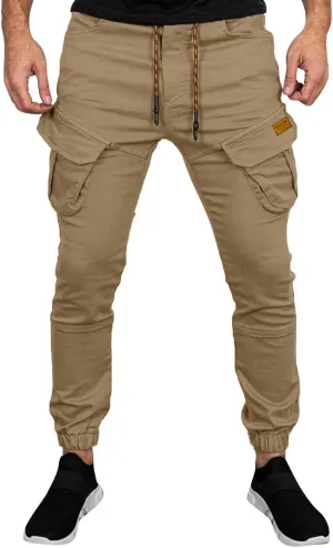 Cargo Sweatpants for Men Mens Lounge Pants Sport Trousers with Pockets Mens Sweatpants Slim Fit Sports Active Joggers
