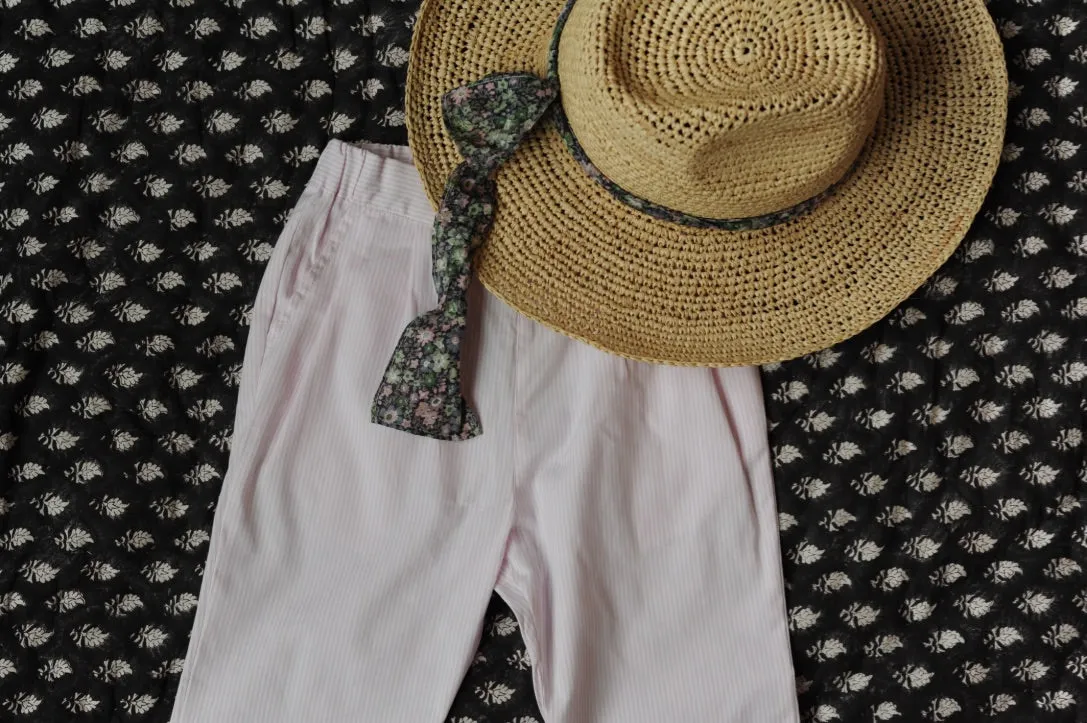 Chaplin Pant Pale Pink stripes