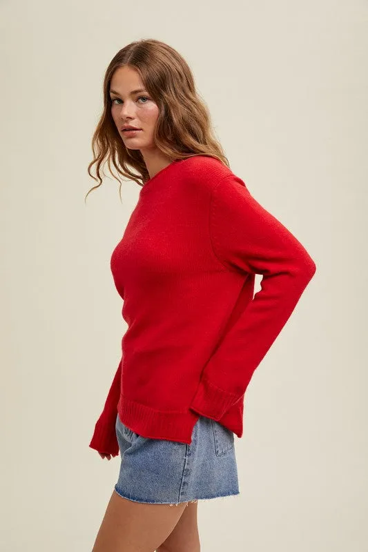 Cherry Red Sweater