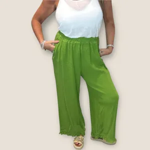 Distressed pants