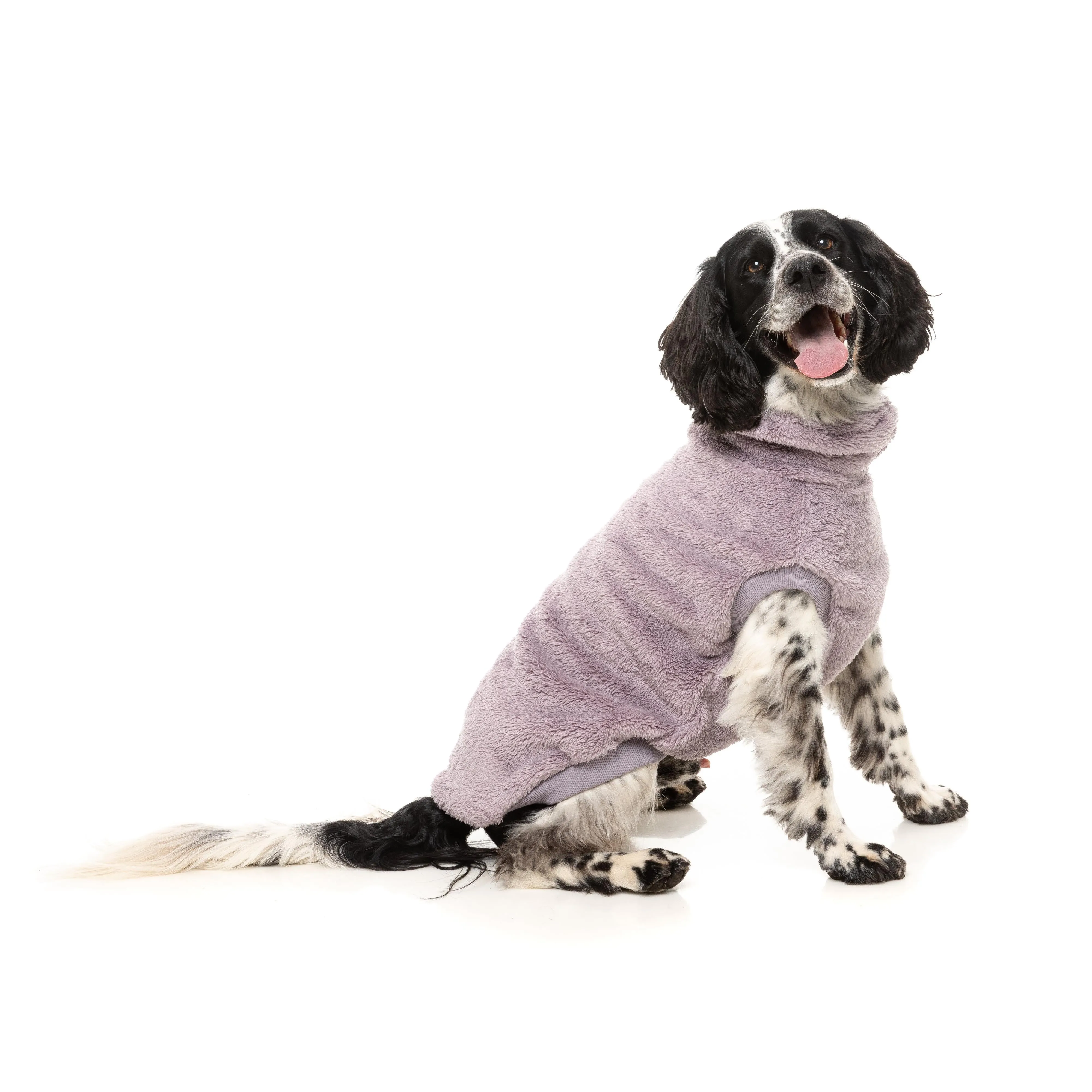 FuzzYard Dog Apparel Turtle Teddy 25 Sweater Lavender Size 6