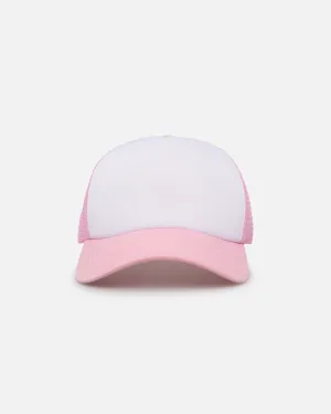 Goat Crew Trucker Mesh Cap White/Pink