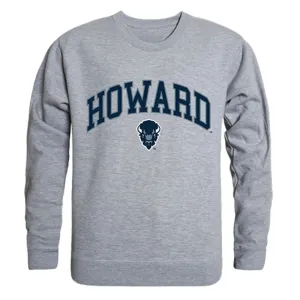 Howard University Campus Crewneck Pullover Sweatshirt Sweater Heather Grey