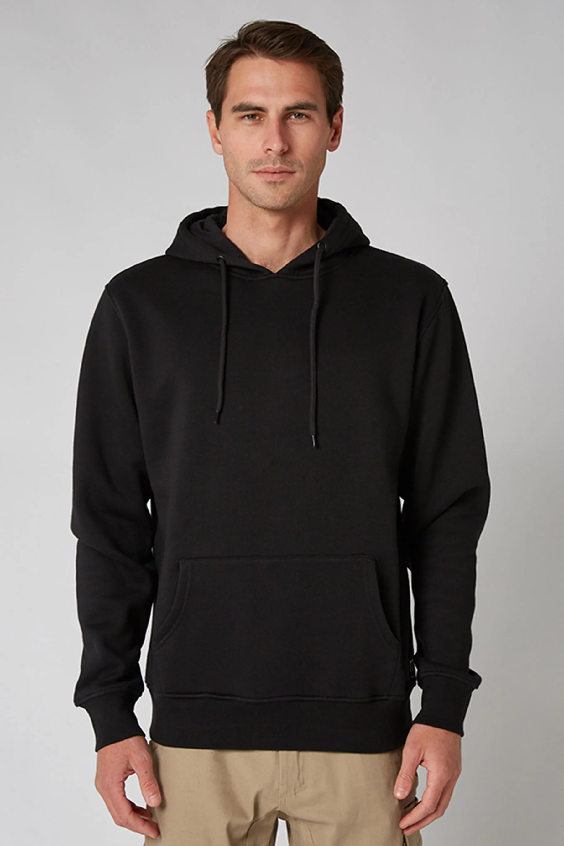JP Fueled 2 Mens Pullover Hoodie - Black