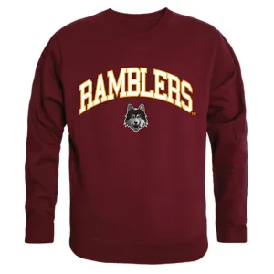 LUC Loyola University Chicago Campus Crewneck Pullover Sweatshirt Sweater Maroon