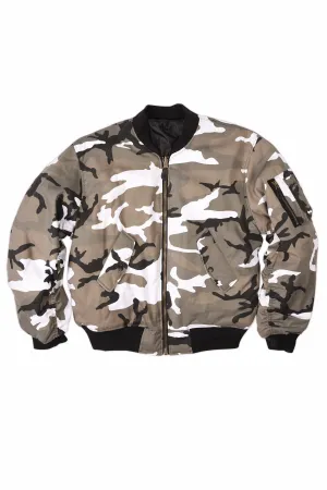 MA-1 FLIGHT JACKET URBAN CAMOUFLAGE