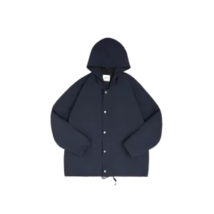 Navy Blue Parka Jacket