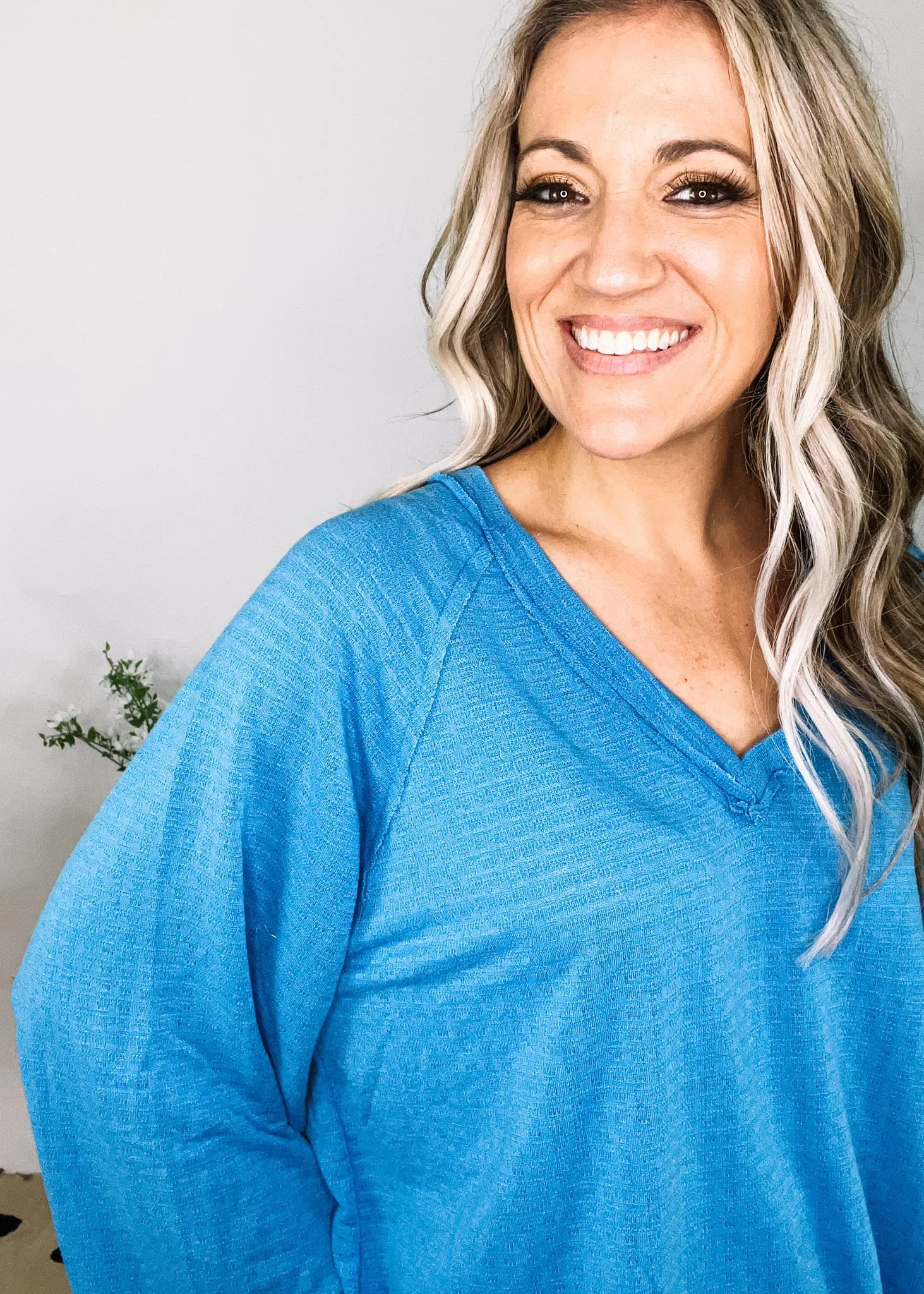 Oversized Top with Outseam Detail