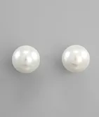 Pearl Post Earrings