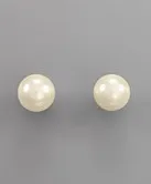 Pearl Post Earrings