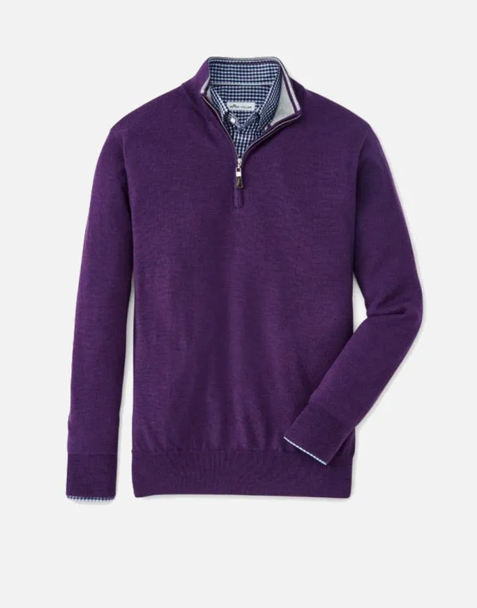 Peter Millar Crown Soft 1/4 Zip Sweater Mf19S52