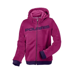 Polaris Youth Tech Full Zip Hoodie Jacket Purple