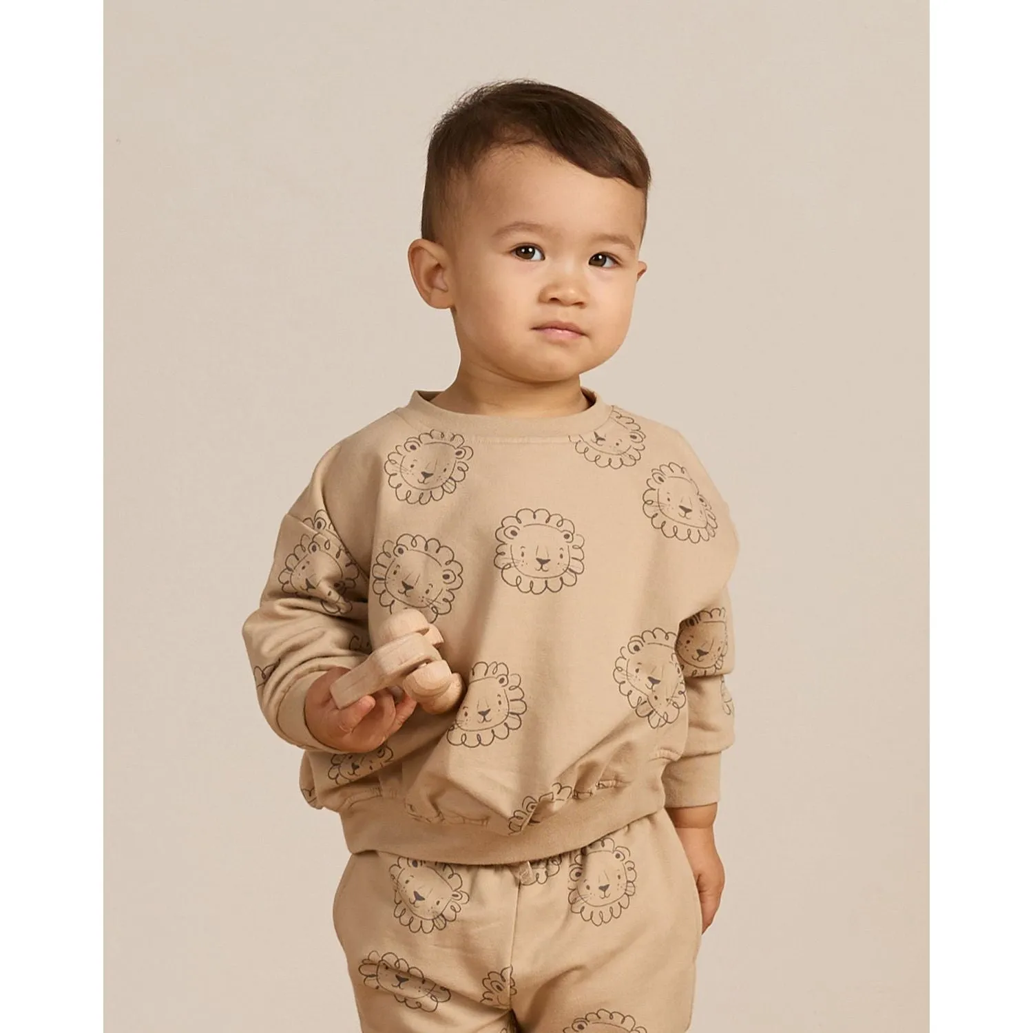 Quincy Mae Relaxed Sweatshirt - Lions