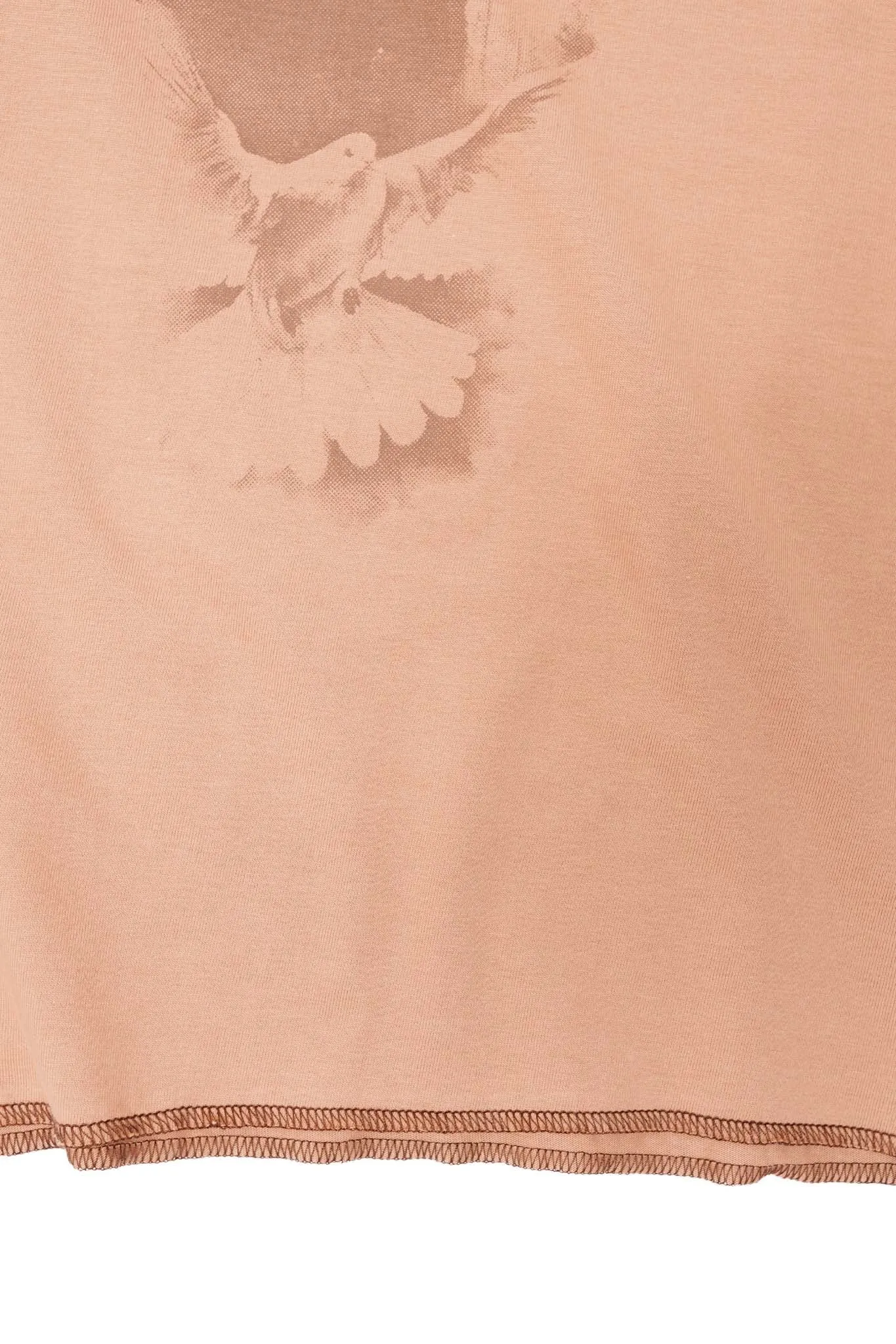 "CROWN OF THORNS" TEE IN WHEAT