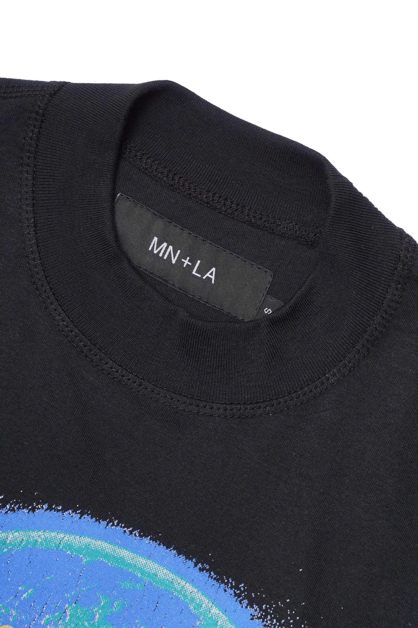 "LYCAN V2" TEE IN CAVIAR