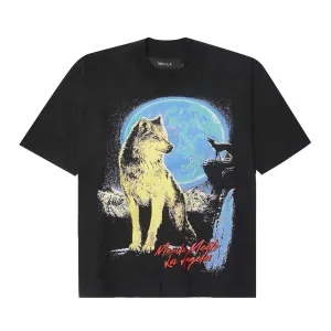 "LYCAN V2" TEE IN CAVIAR