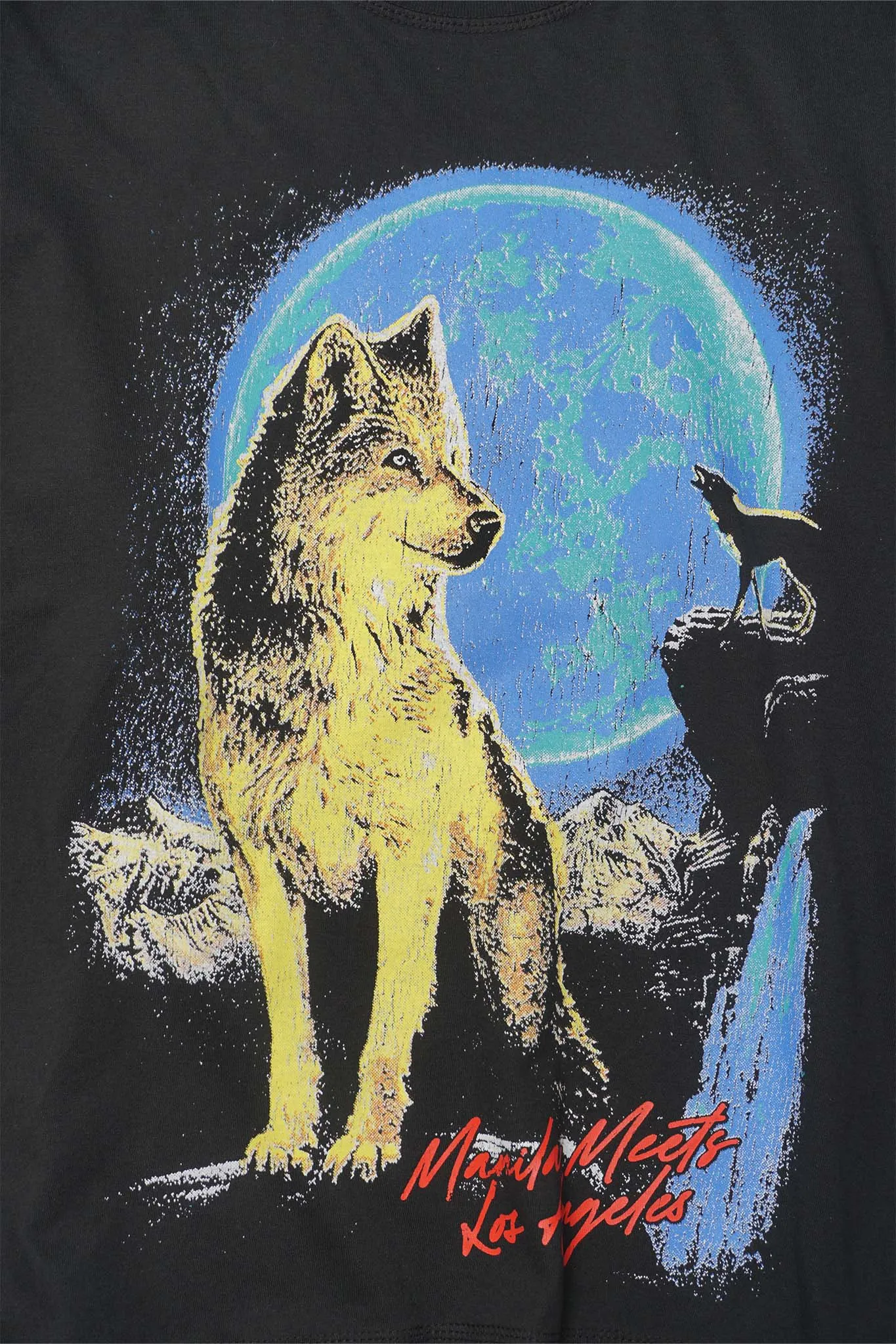 "LYCAN V2" TEE IN CAVIAR