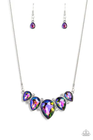 Regally Refined - Multi Necklace-Paparazzi