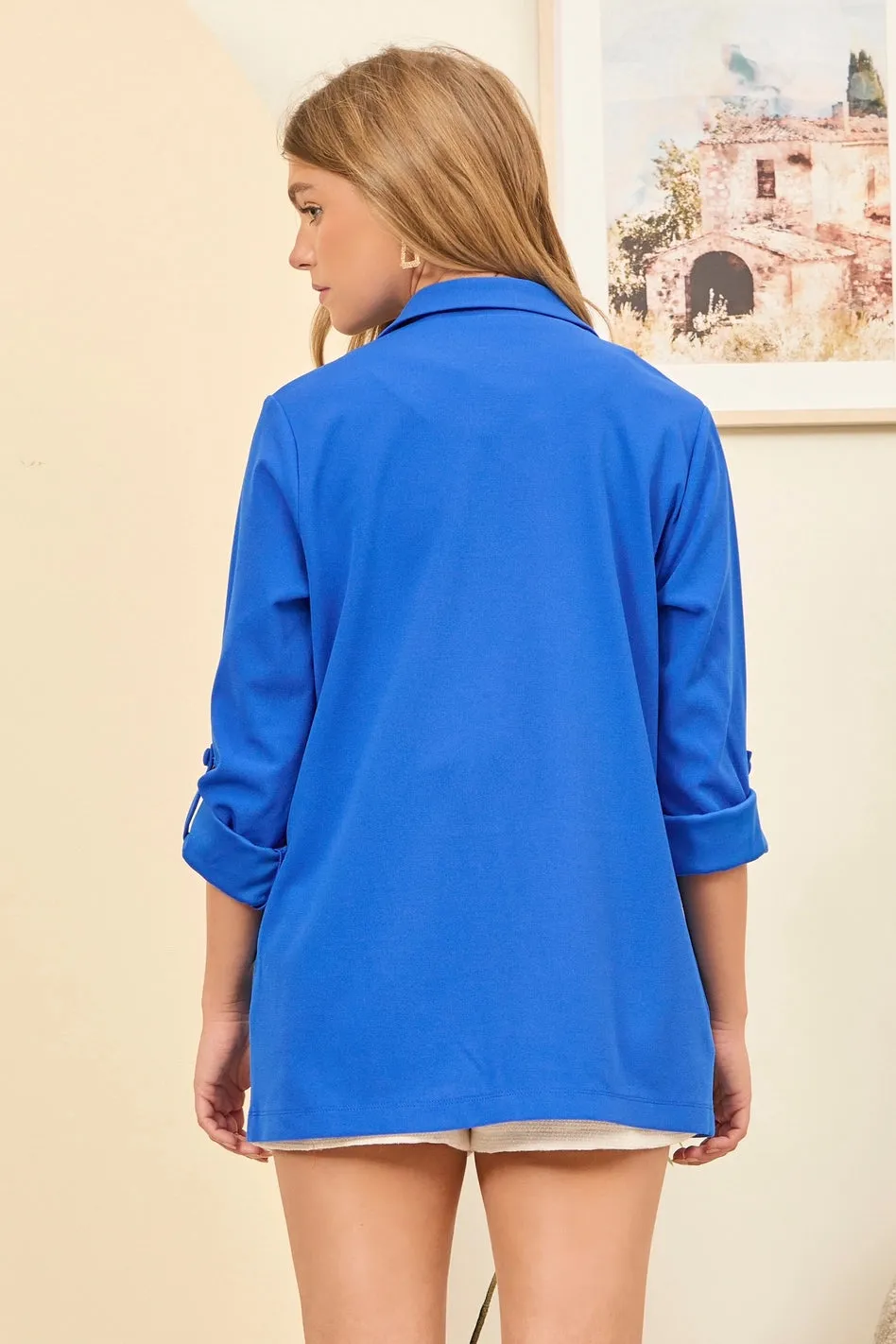 Relaxed Boyfriend Blazer - Multiple Colors