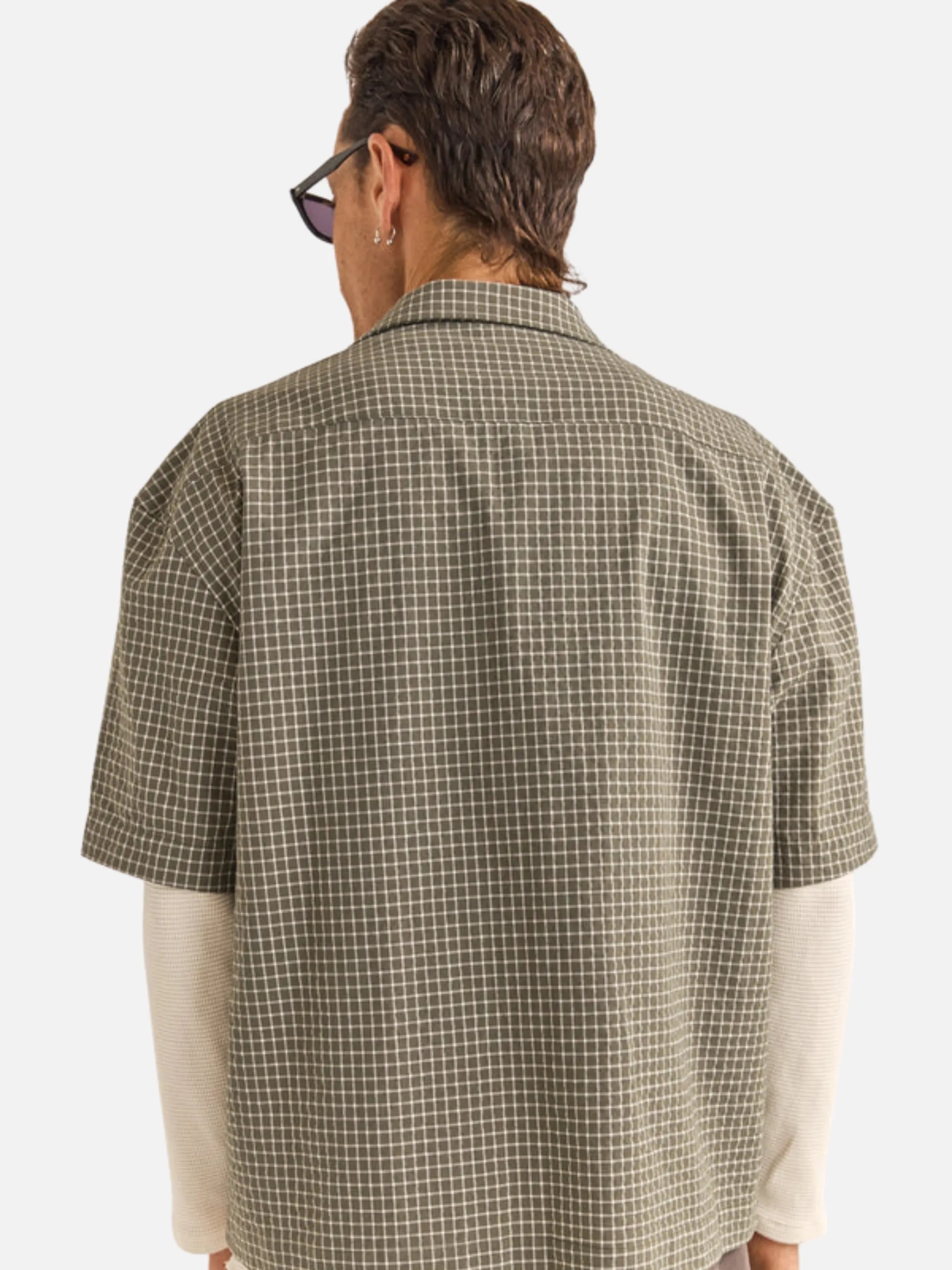 Rhythm Relaxed Check SS Shirt
