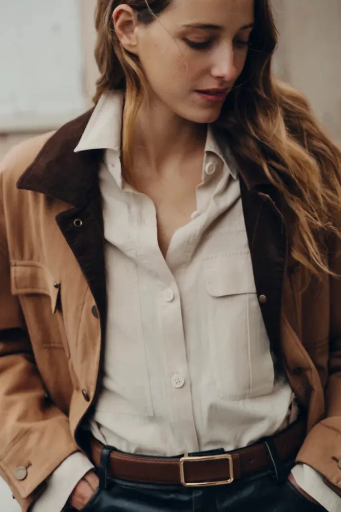 Shirley Quilted Jacket in Cotton Corduroy