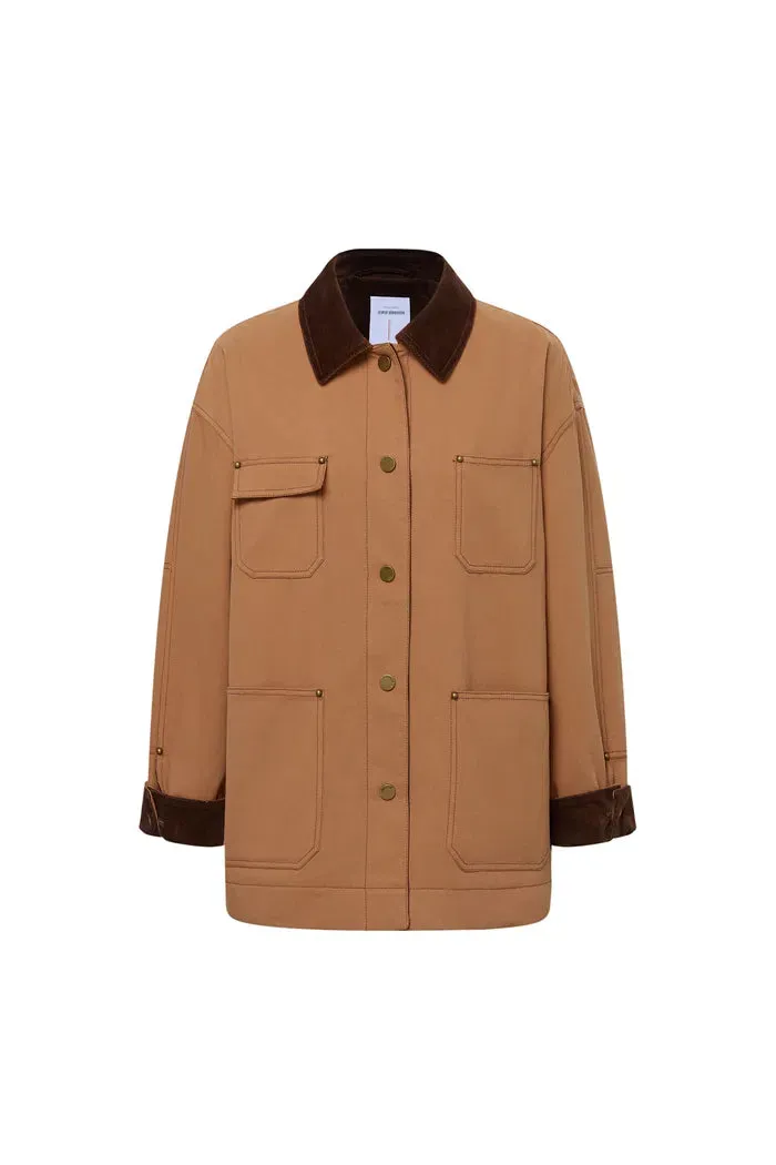 Shirley Quilted Jacket in Cotton Corduroy