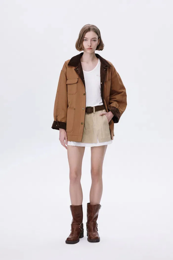 Shirley Quilted Jacket in Cotton Corduroy