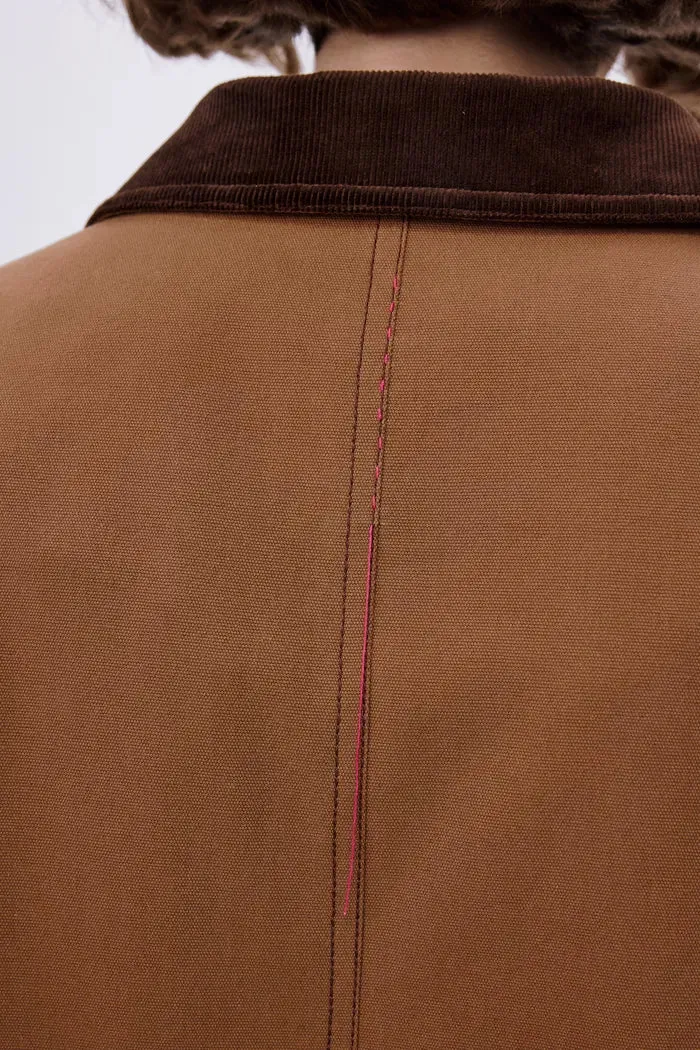 Shirley Quilted Jacket in Cotton Corduroy