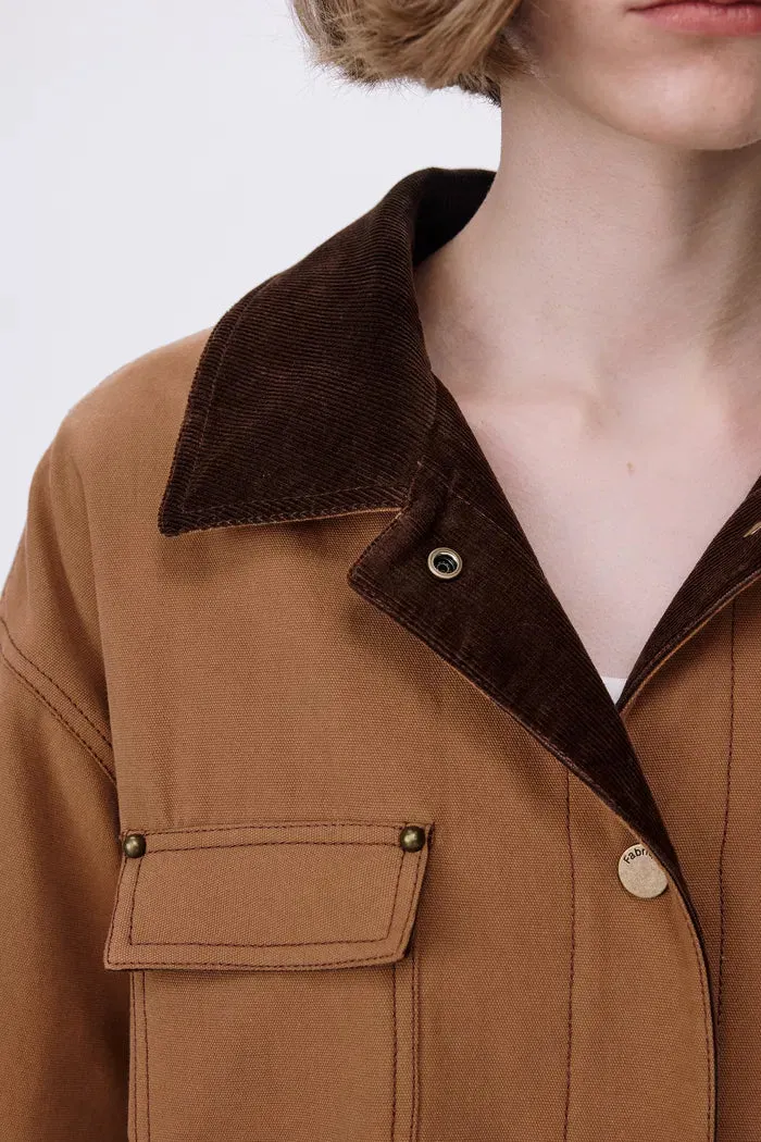 Shirley Quilted Jacket in Cotton Corduroy