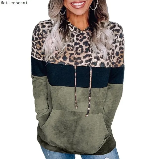 Soft as the animal on the print sweatshirt