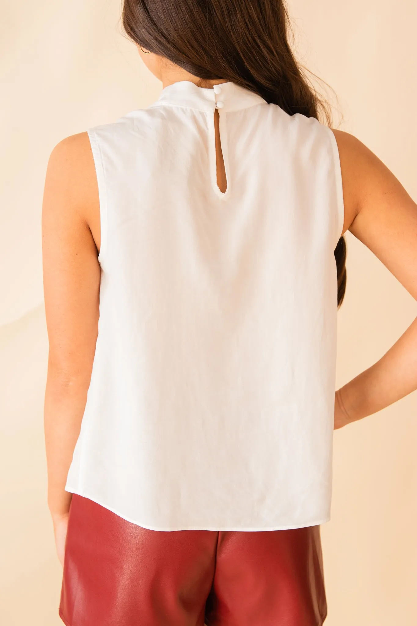 Stillness Mock Neck Tank