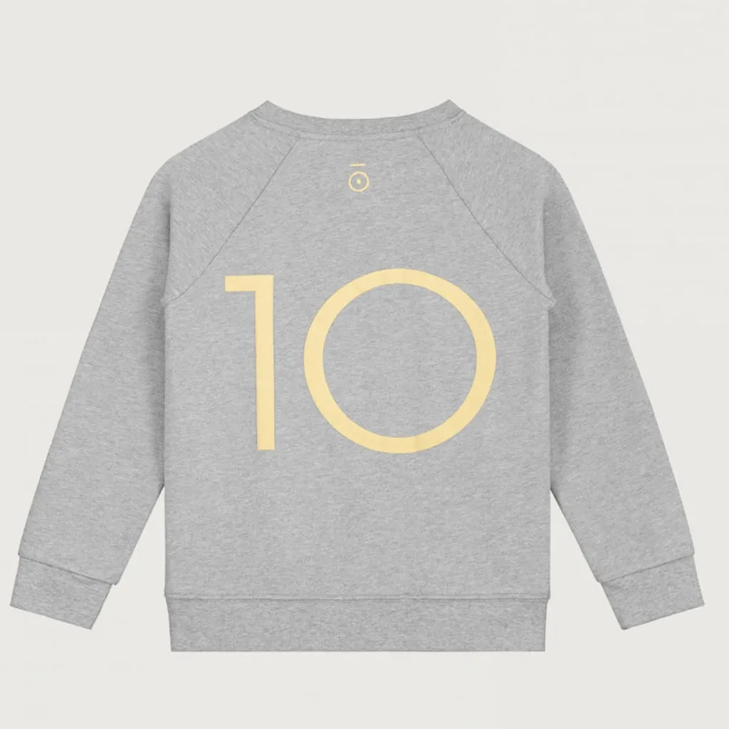 Sweater Anniversary Grey Melange 10