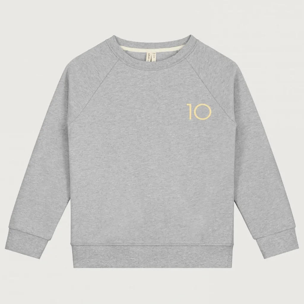 Sweater Anniversary Grey Melange 10