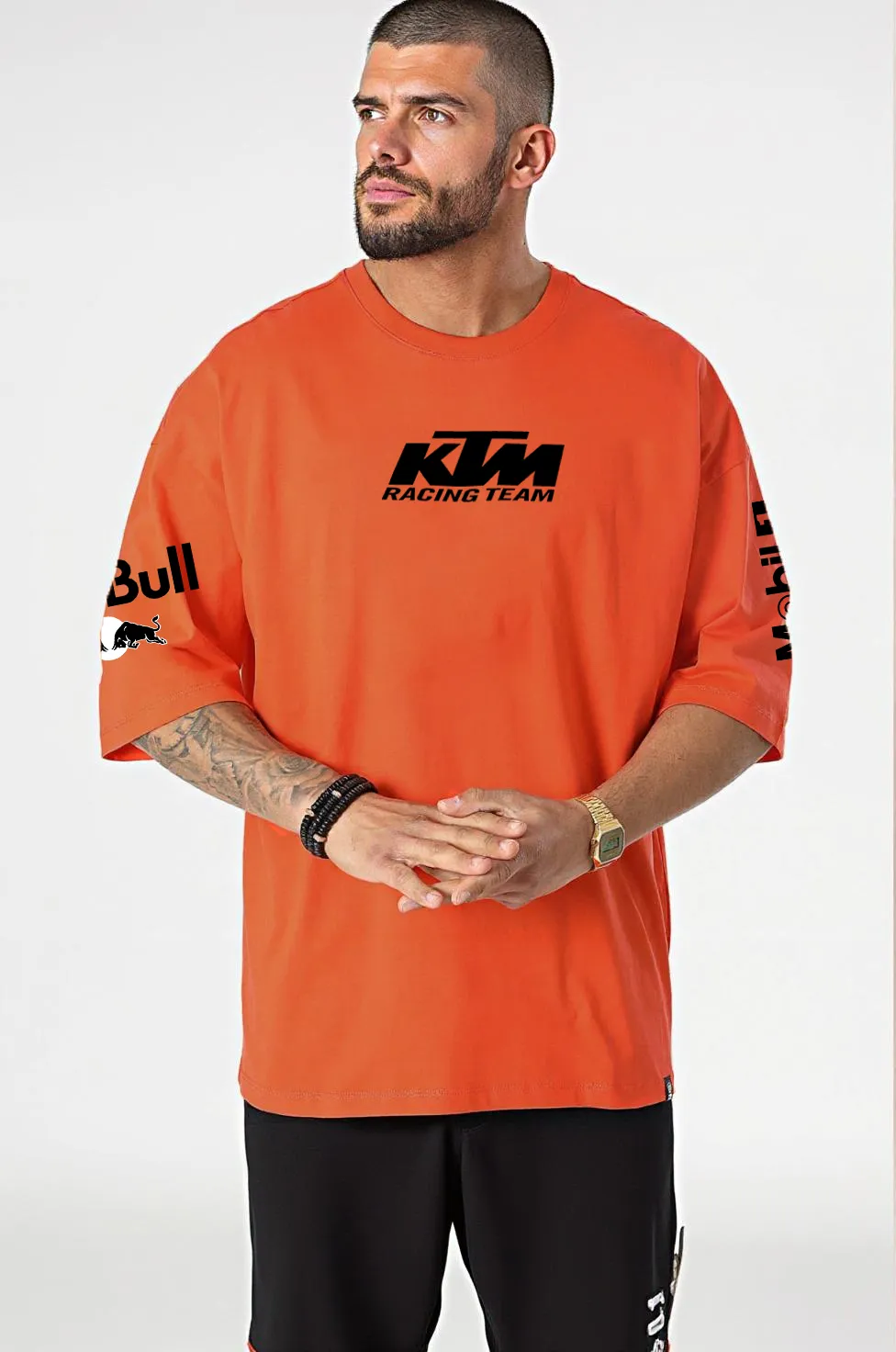 T-Shirt - Orange -  KTM Racing Team - Oversized