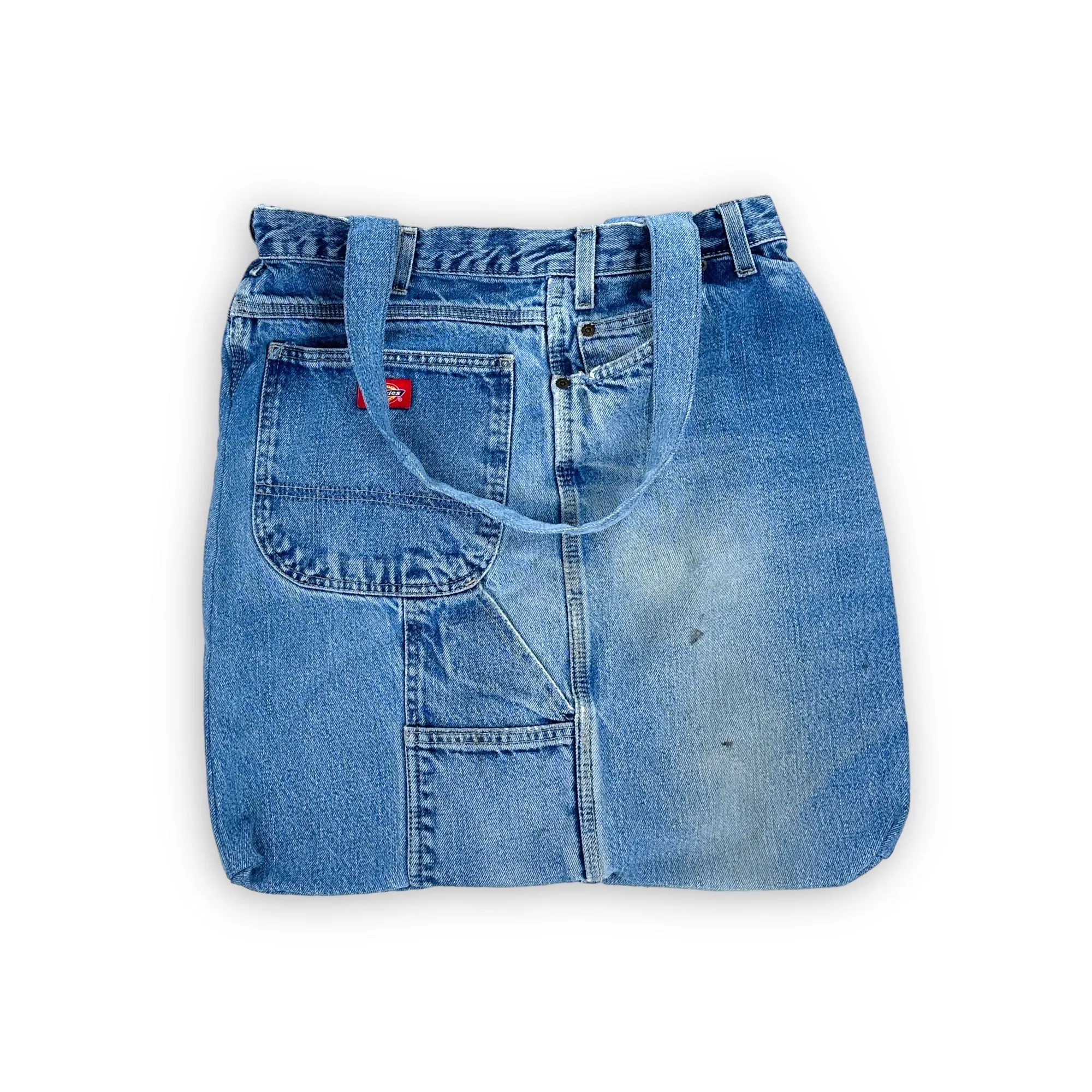 Thrashed Recycled Dickies Jean Tote Bag