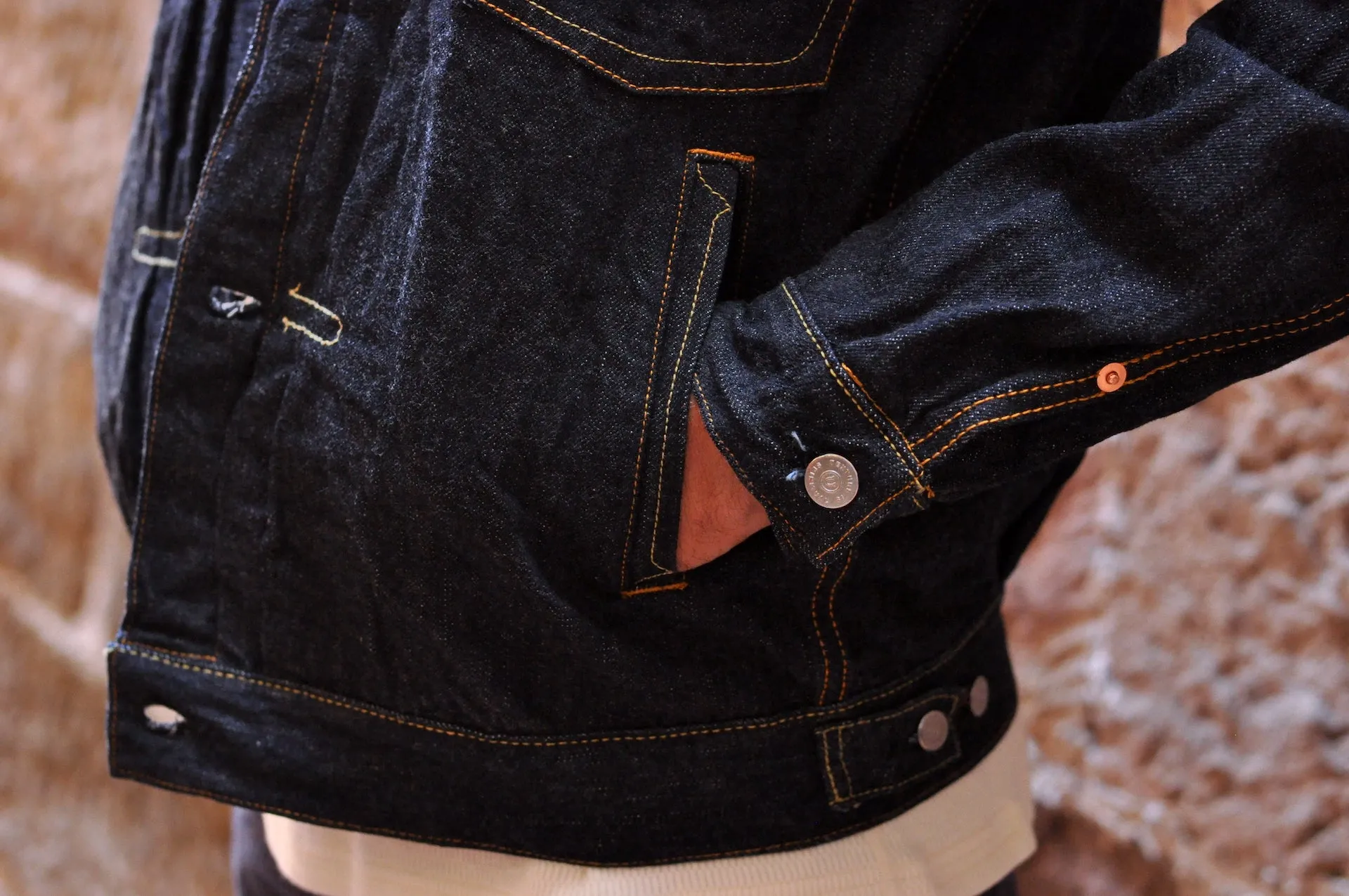 Unique Garment 13.2oz 'Urban' Type 2 Denim Jacket